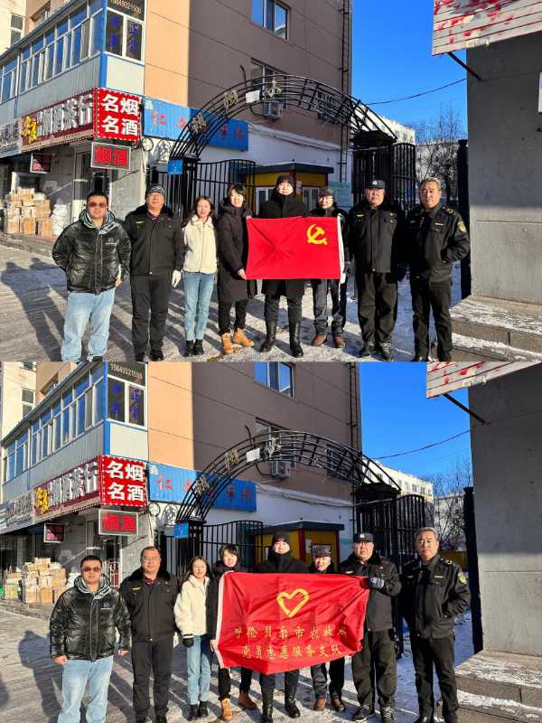 “不惧严寒清雪除冰 志愿服务情暖民心”呼伦贝尔市农牧局开展志愿服务活动