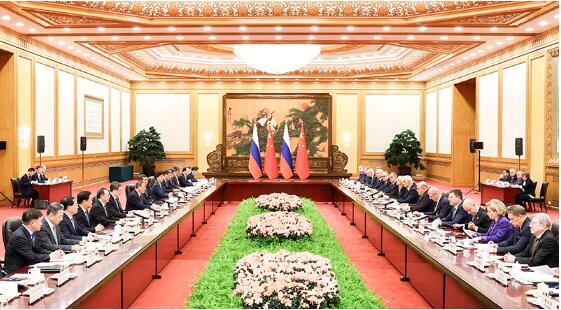 李强同俄罗斯总理米舒斯京共同主持中俄总理第二十八次定期会晤 丁薛祥出席