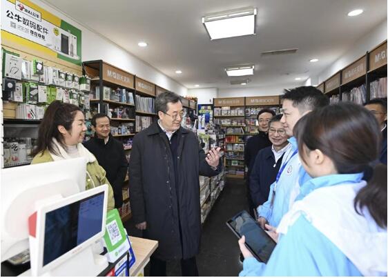 丁薛祥在北京调研第五次全国经济普查登记工作2