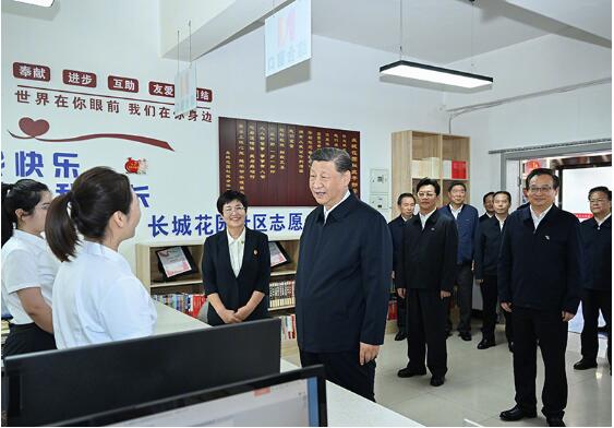 习近平在宁夏考察调研
