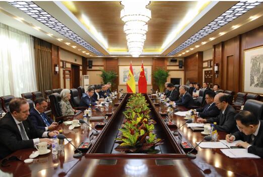 马有祥会见西班牙农业、渔业和食品大臣普拉纳斯1 马有祥会见西班牙农业、渔业和食品大臣普拉纳斯1