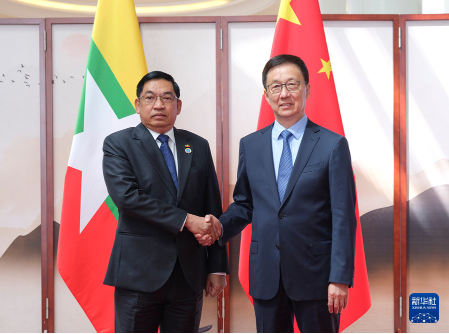 韩正会见出席第22届中国—东盟博览会的东盟国家领导人1 韩正会见出席第22届中国—东盟博览会的东盟国家领导人1