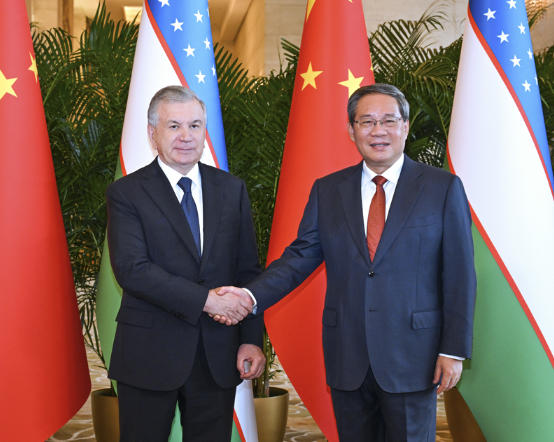 李强会见乌兹别克斯坦总统米尔济约耶夫 李强会见乌兹别克斯坦总统米尔济约耶夫