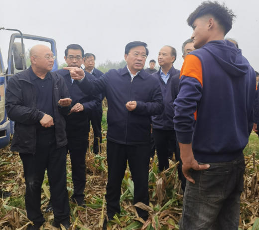 韩俊在河南调研时强调 全力抓好秋收秋种服务保障 提升农业防灾减灾救灾能力2