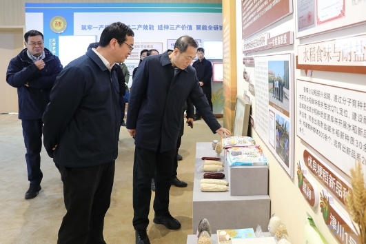 市农业农村委副主任王学忠带队赴天津农学院调研